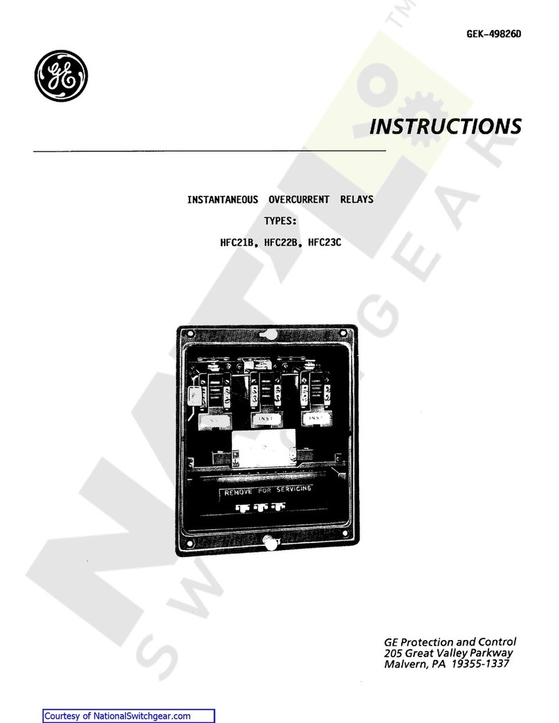 NATIONAL SWITCHGEAR HFC21B instructions