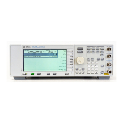HP ESG E4400B Installation and operation manual