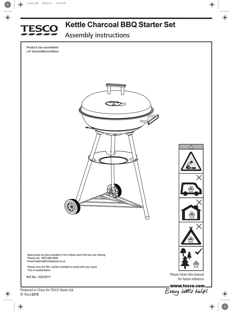 Tesco XZ22017 Assembly instructions