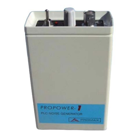 Promax PROPOWER - 1 User manual