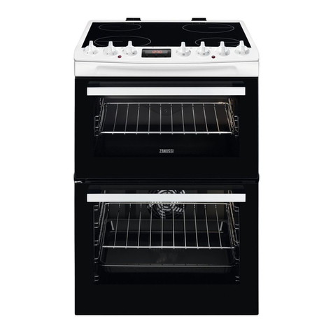 Zanussi ZCV69360WA user manual