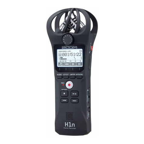 Zoom h1n User manual
