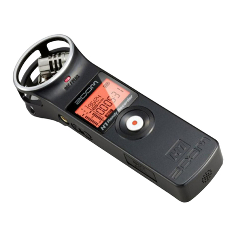 Zoom Handy REcorder H1 Setting up