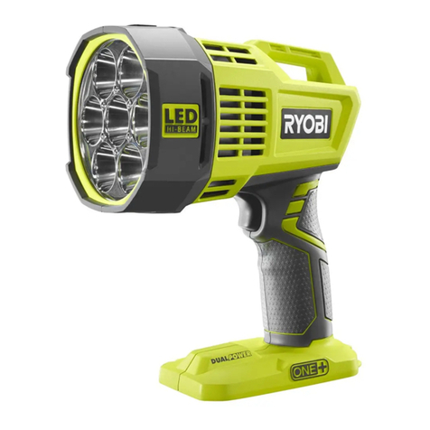 Ryobi R18SPL User manual