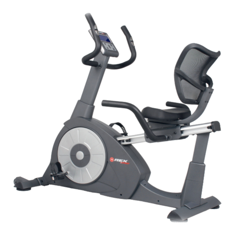 REX fit FOR FUN RX-600 G User manual
