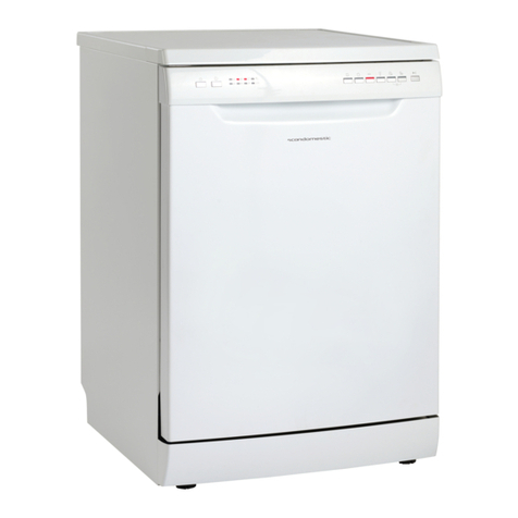 Scandomestic SFO 3502 W User manual