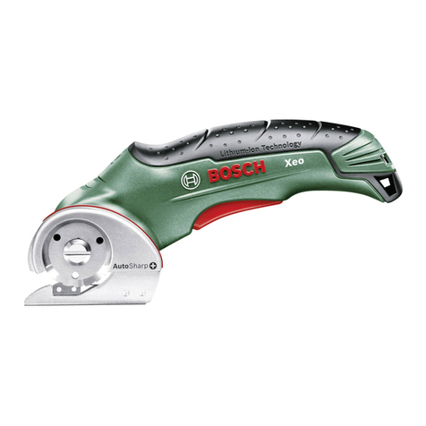 Bosch Xeo Original instructions