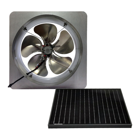 Attic Breeze GEN3 GM Series User manual