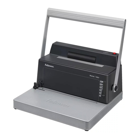 Fellowes Metal 100r instructions