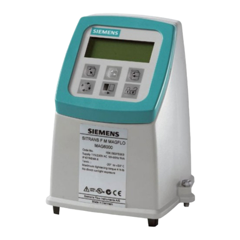 Siemens SITRANS F M MAG 5000 instructions