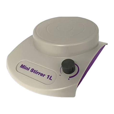 Heathrow Scientific Mini Stirrer 1L User manual Heathrow Scientific Mini Stirrer 1L User manual