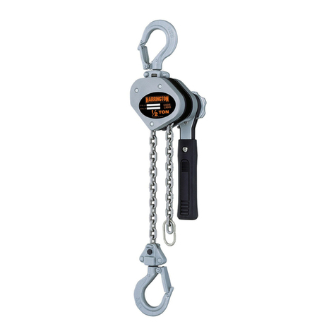 Harrington LX MINI PULLER User manual