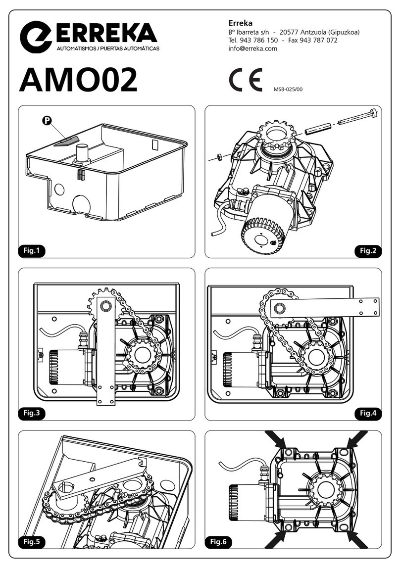 Erreka AMO02 User manual Erreka AMO02 User manual