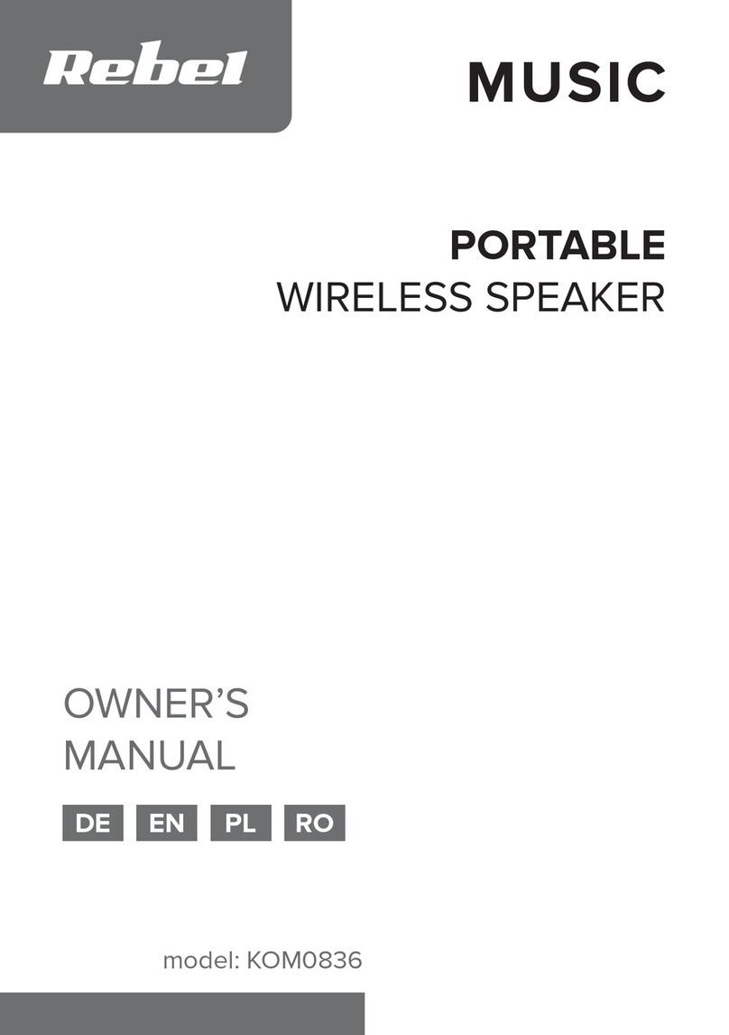 Rebel KOM0836 User manual