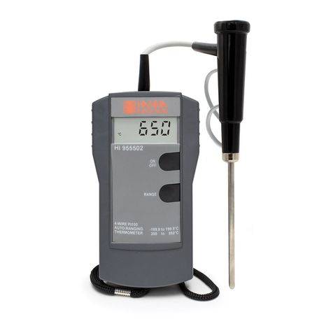 Hanna Instruments HI 955502 User manual