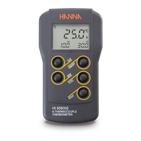 Hanna Instruments HI 935005 User manual
