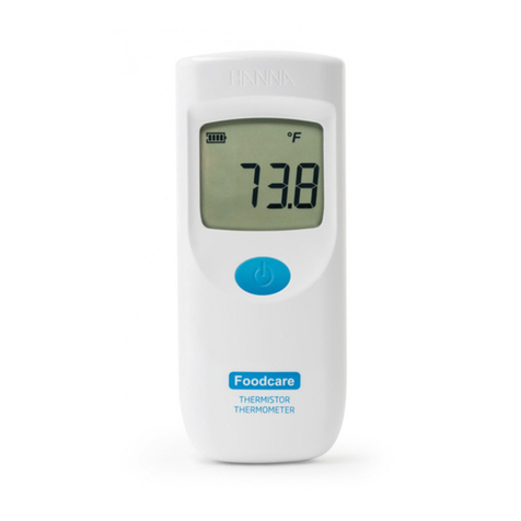 Hanna Instruments Foodcare HI 93501 User manual