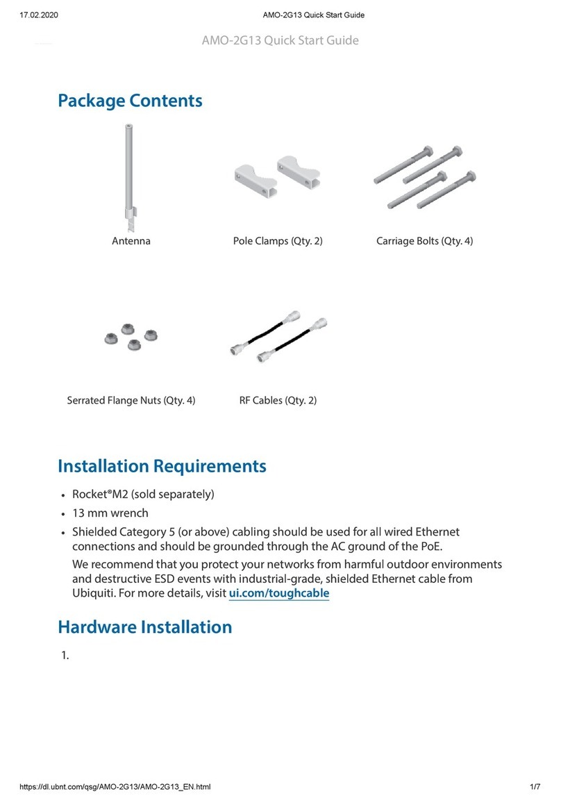 Ubiquiti AMO-2G13 User manual