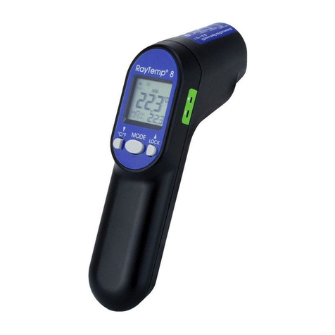 ETI Raytemp 8 User manual