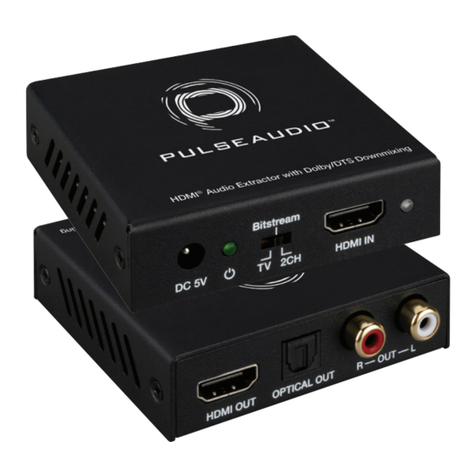 PulseAudio PA4KAE-DD manual