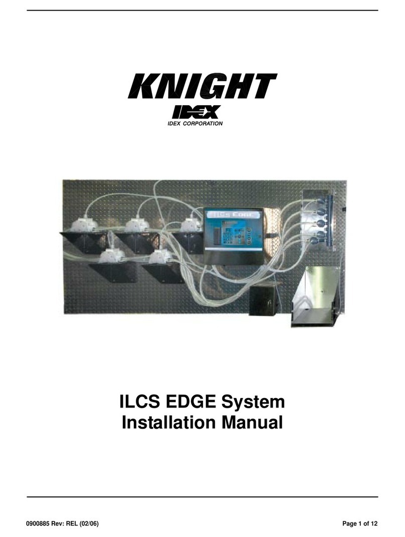 Idex Knight ILCS EDGE installation manual