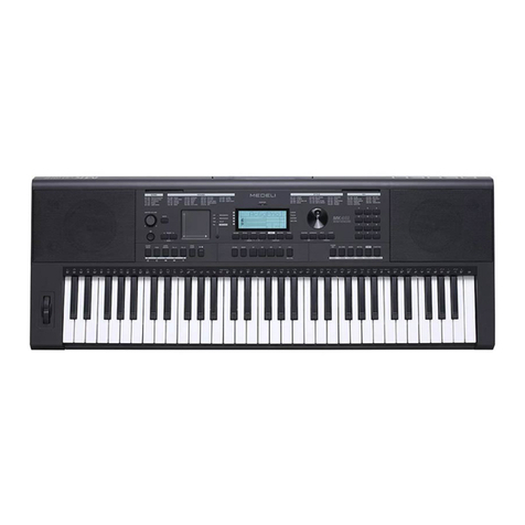 Medeli MK401 User manual