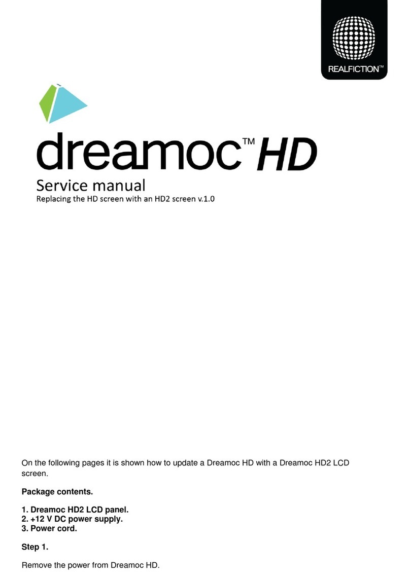 Realfiction Dreamoc HD User manual Realfiction Dreamoc HD User manual