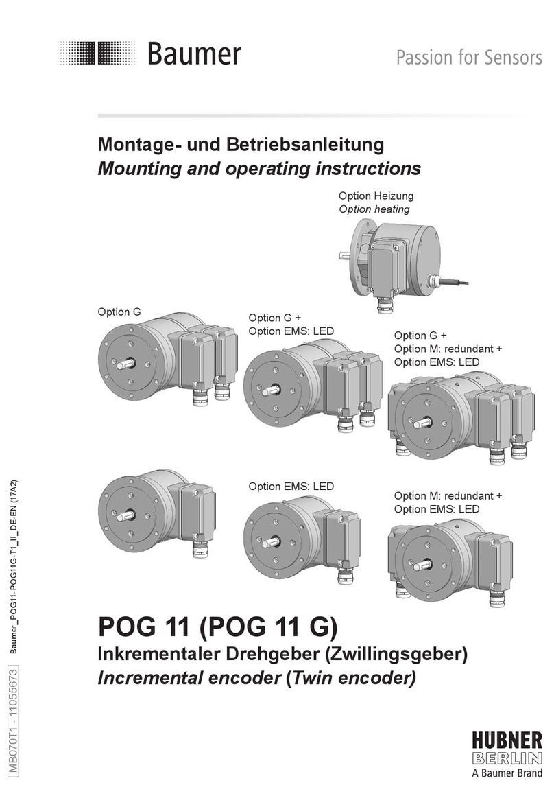 Baumer POG 11 Service manual Baumer POG 11 Service manual