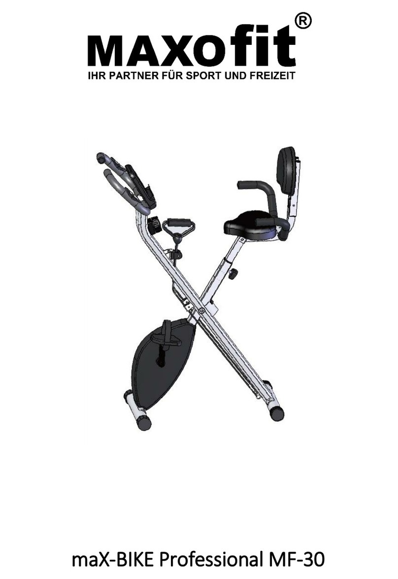 MAXOfit maX-BIKE Professional MF-30 manual