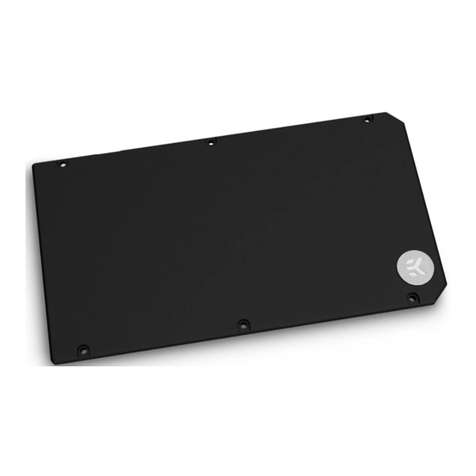 EK-Quantum Vector Strix RTX 3070 Backplate User manual
