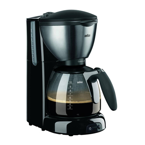 Braun CaféHouse PurAroma User manual