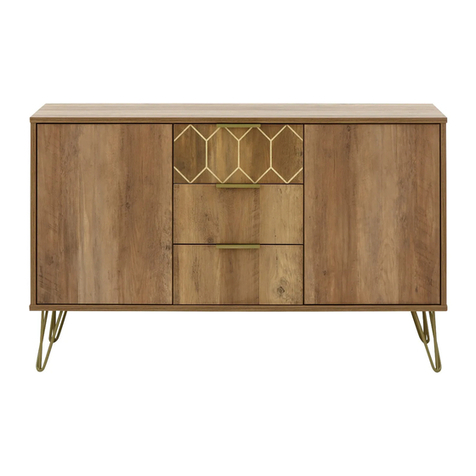 GFW ORLEANS 2 DOOR 3 DRAWER CABINET User manual GFW ORLEANS 2 DOOR 3 DRAWER CABINET User manual