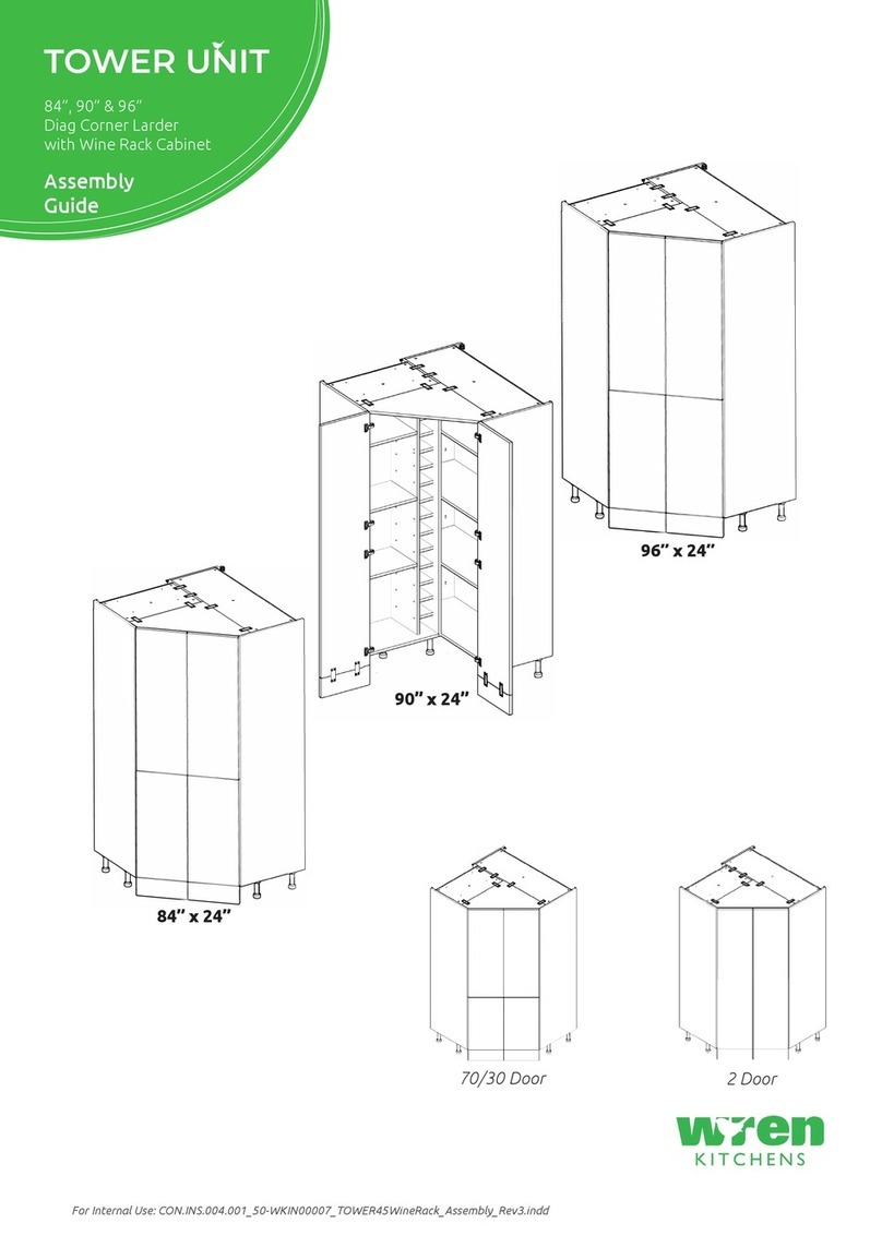 Wren Kitchens TOWER UNIT User manual