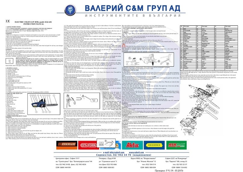 RTRMAX ELК 650 instruction manual