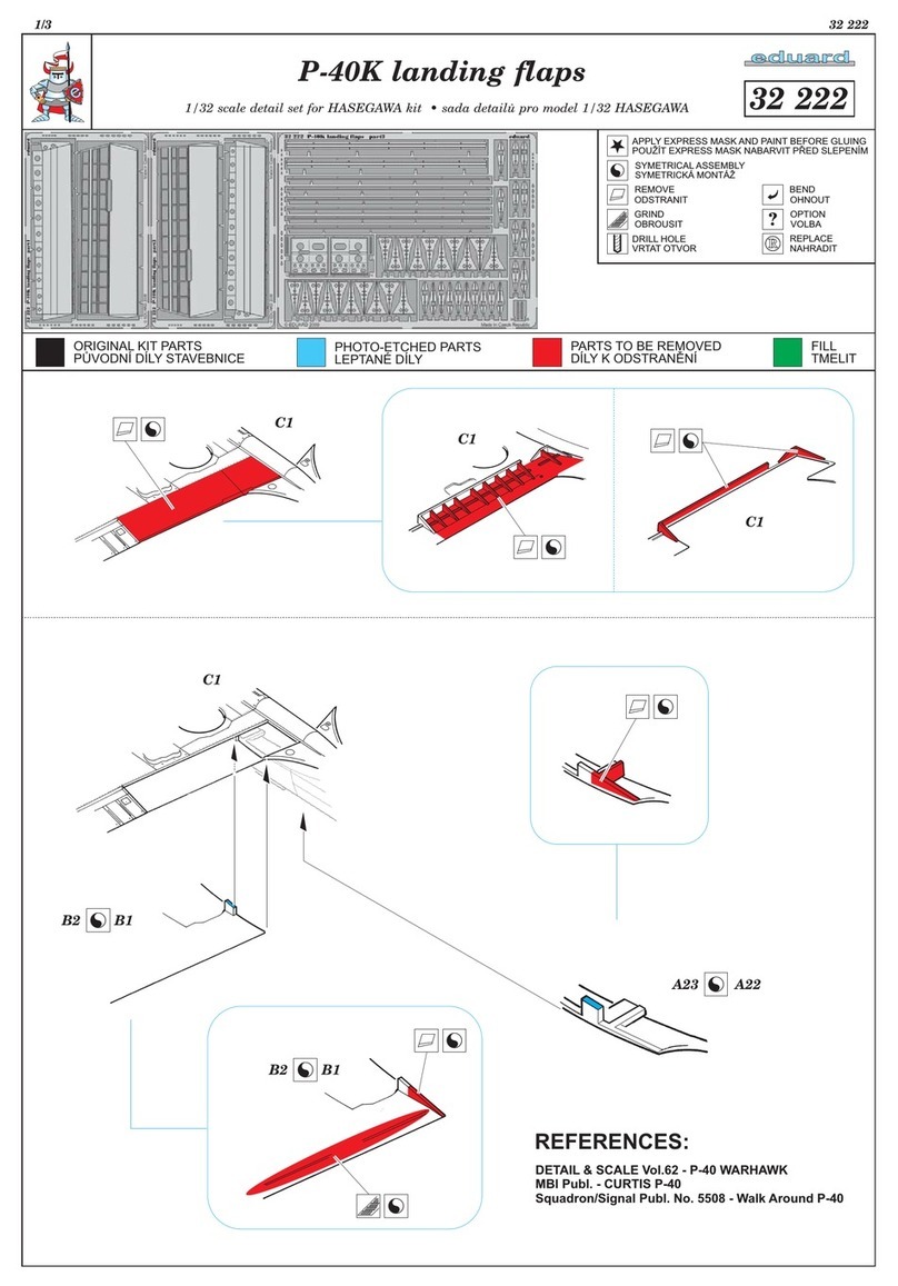 Eduard 32 222 User manual