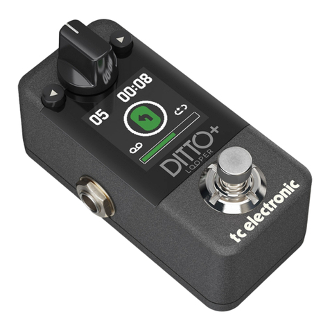 TC Electronic DITTO+ quick start guide