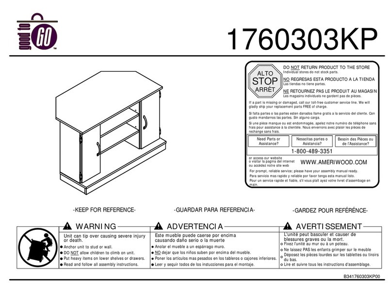 Ameriwood 1760303KP User manual