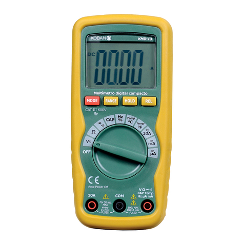 koban KMD-13 User manual koban KMD-13 User manual