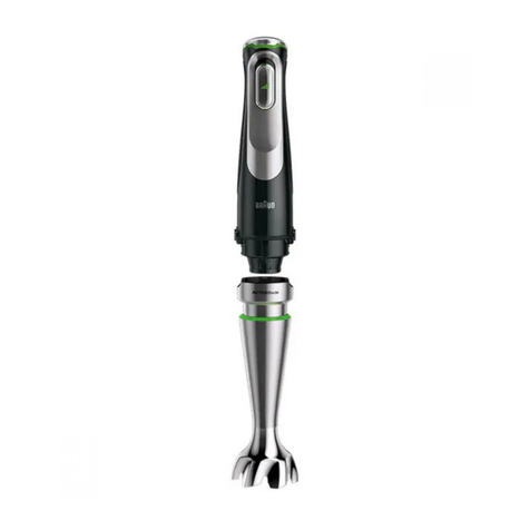Braun MultiQuick 9 HB901A User manual