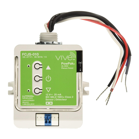 Lutron Electronics Energi TriPak Family PowPak Fixture Controls Installation