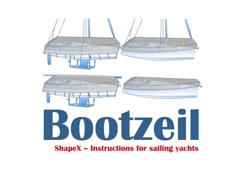 Bootzeil ShapeX instructions