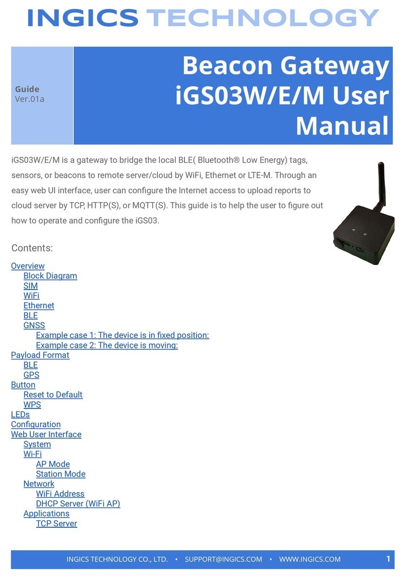 Ingics iGS03W user manual