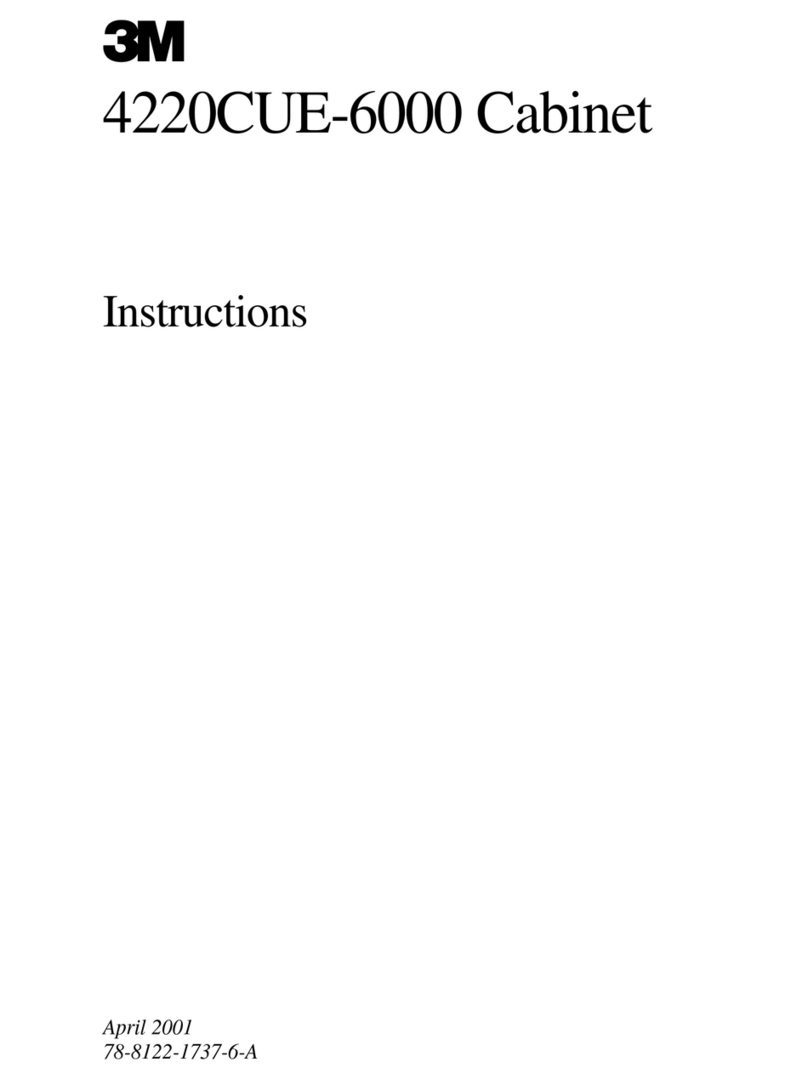 3M 4220CUE-6000 User manual 3M 4220CUE-6000 User manual