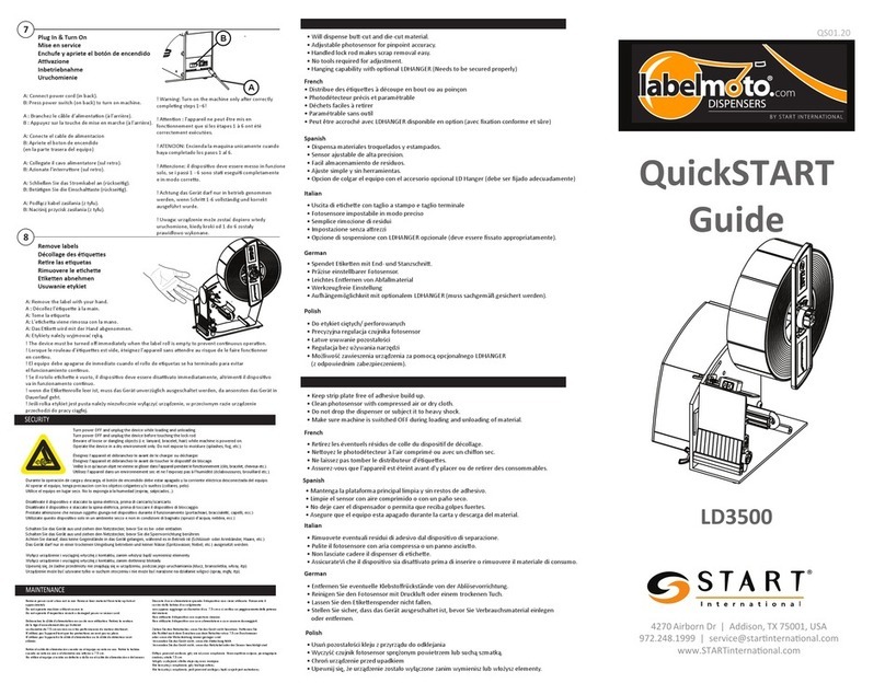 START International LD3500 quick start guide