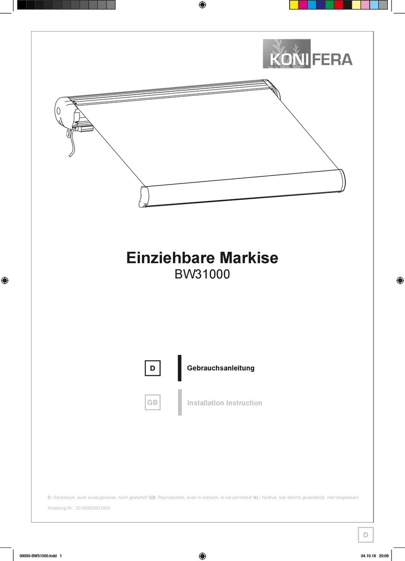 Konifera BW31000 Installation instruction