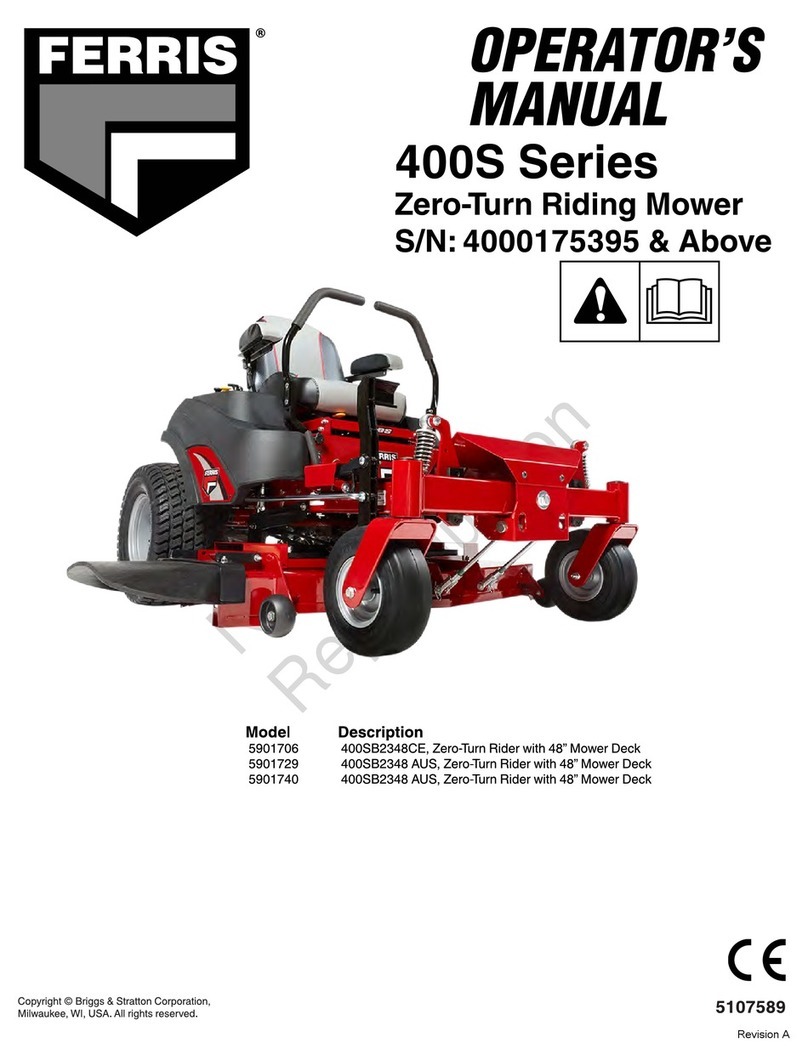 Ferris 400S Series User manual