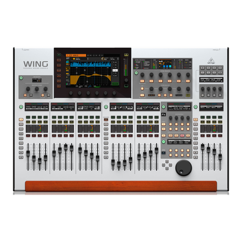 Behringer WING quick start guide