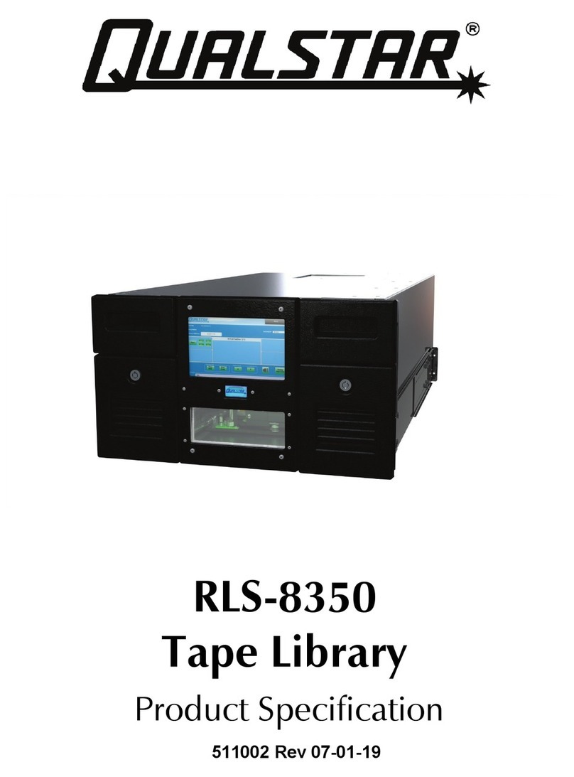 Qualstar RLS-8350 Product specification