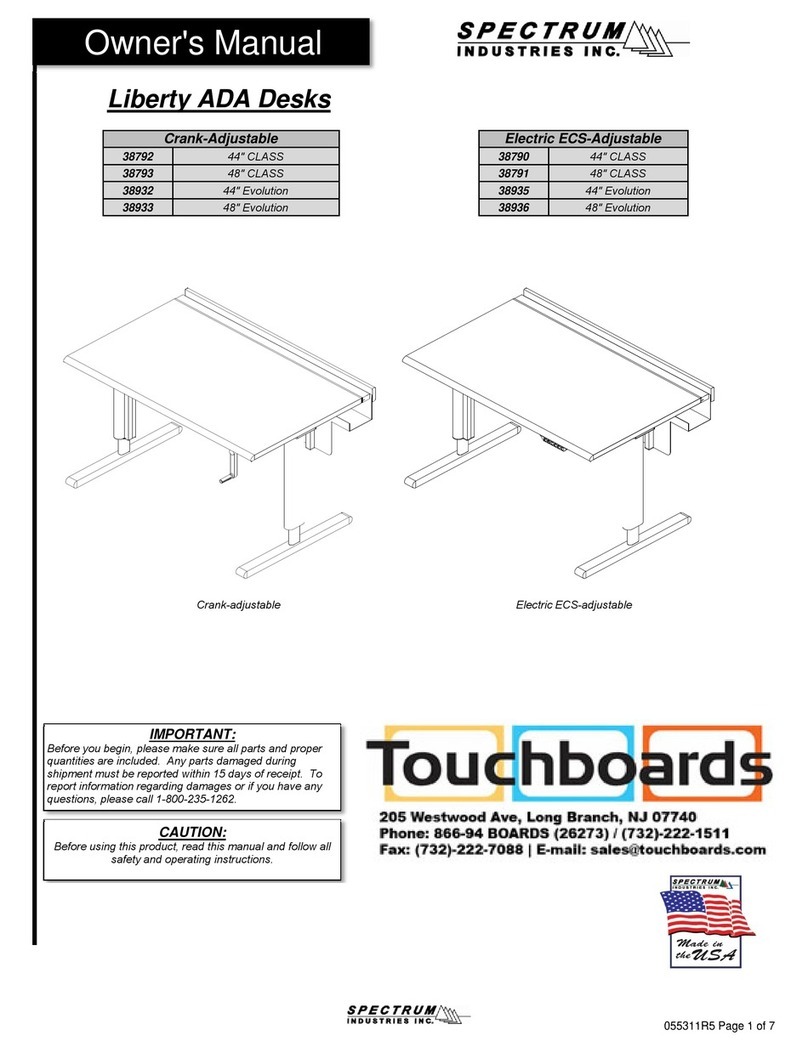 Spectrum Industries Liberty ADA 38792 User manual