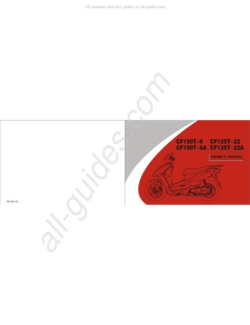 CF MOTO CF150T-6 owner's manual